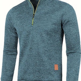 Dann | Zip-Up Pullover Sweatshirt