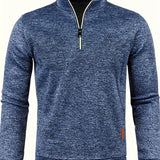 Dann | Zip-Up Pullover Sweatshirt