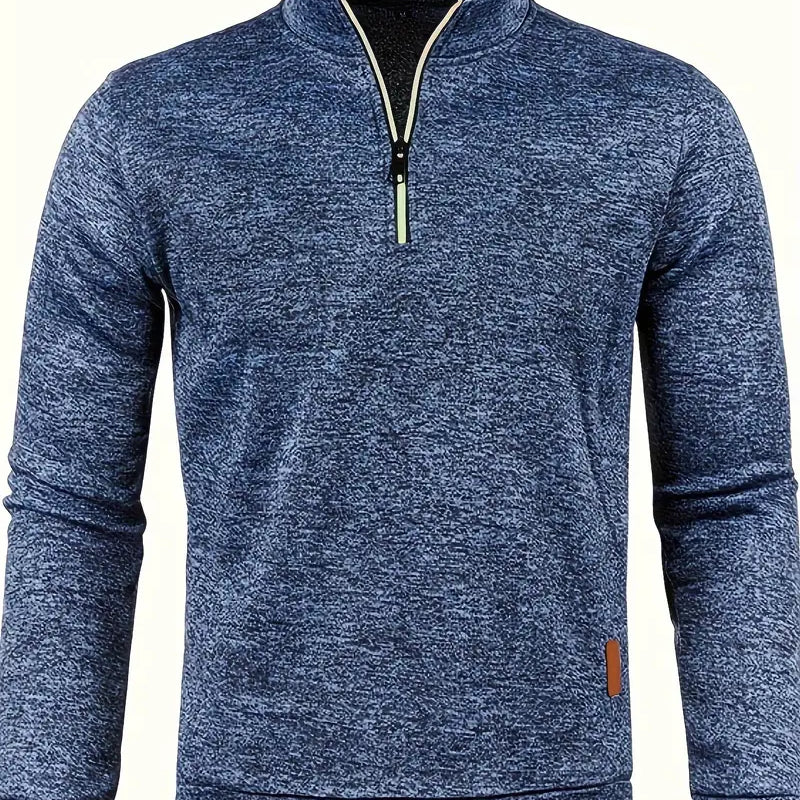 Dann | Zip-Up Pullover Sweatshirt