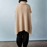 Sleeveless Roll Neck Sweater