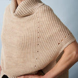 Sleeveless Roll Neck Sweater
