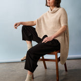 Sleeveless Roll Neck Sweater