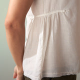 Silk Mix Sleeveless Top