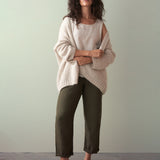 Silk Mix Sleeveless Top