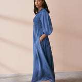 Satin Maxi Dress