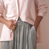 Wide Leg Cropped Throuser