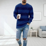 Stefan Striped Chunky Knit Sweater