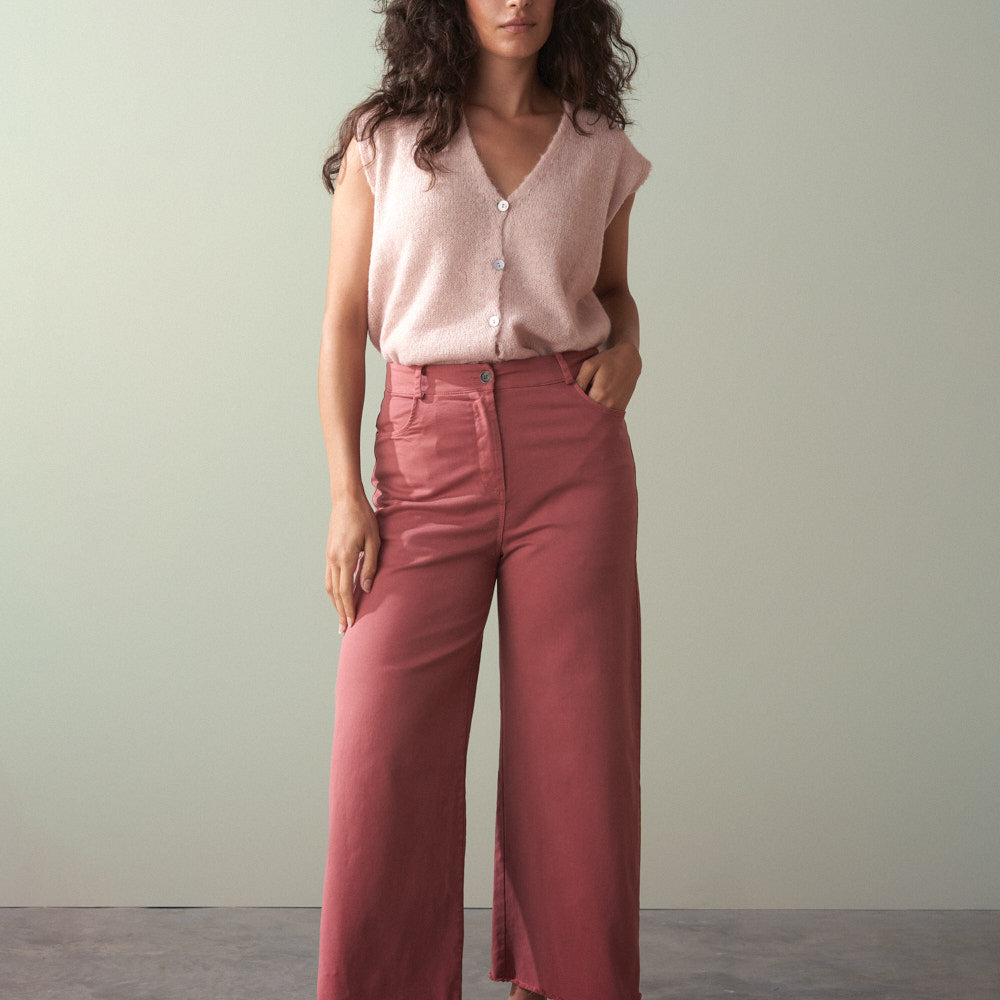 Wide Leg Trousers