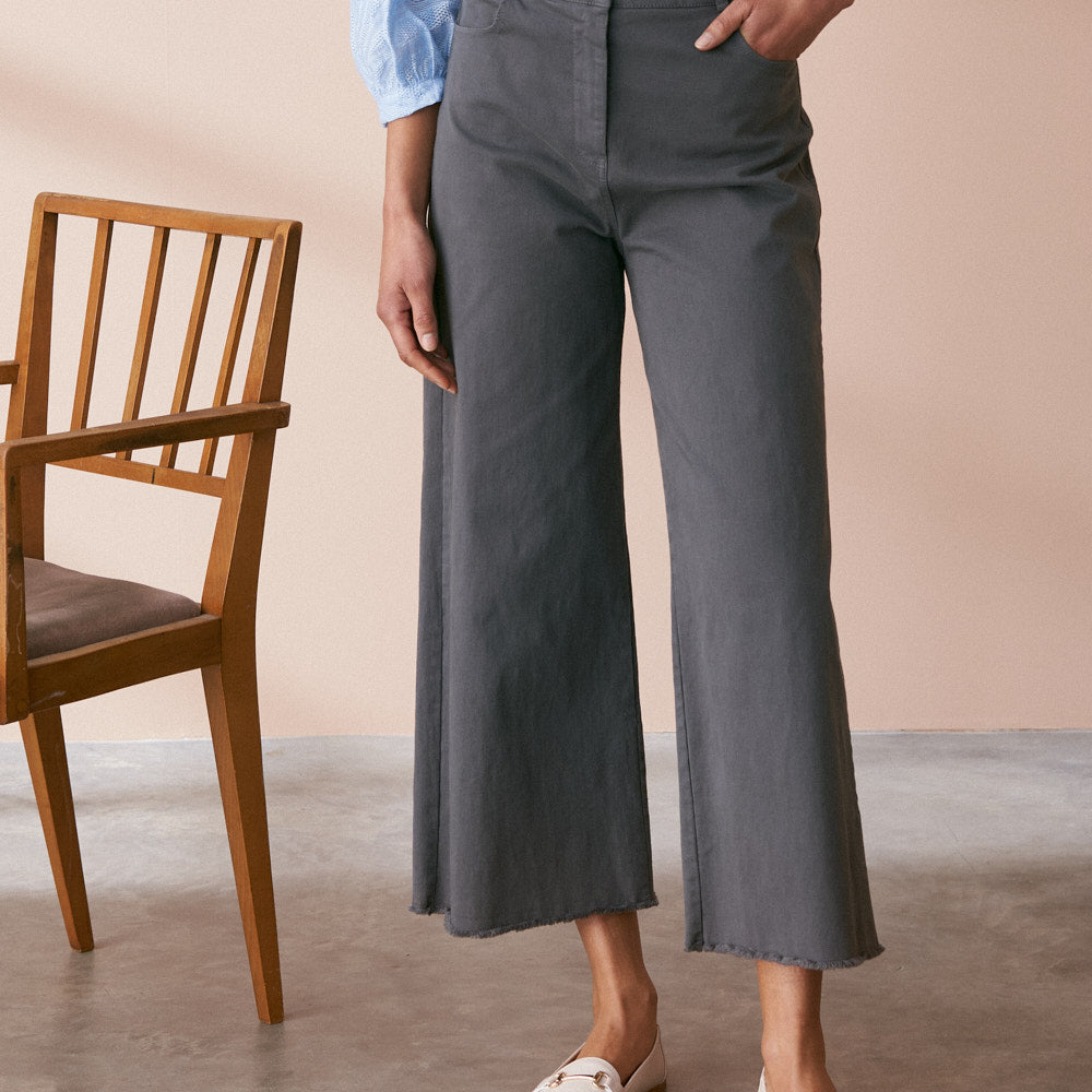 Wide Leg Trousers