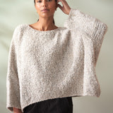 Knitted Boucle Sweater