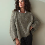 Knitted Boucle Sweater