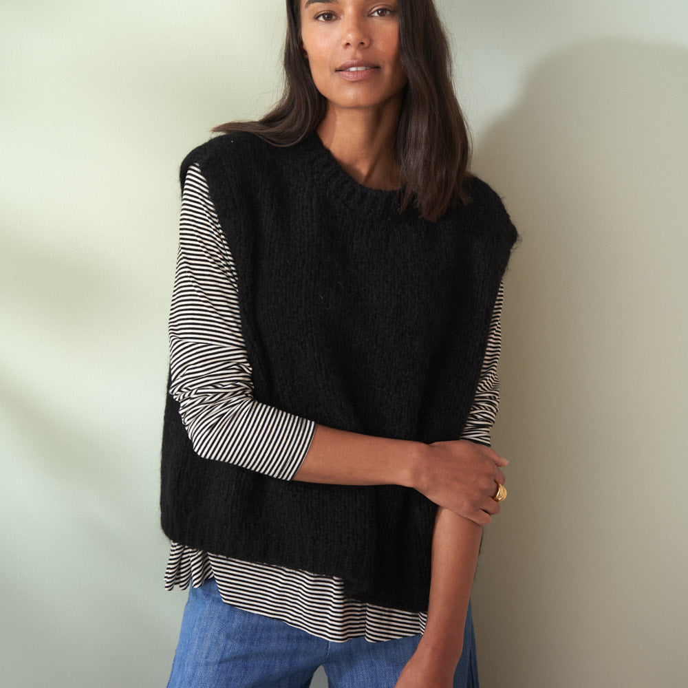 Knitted Round Neck Tank