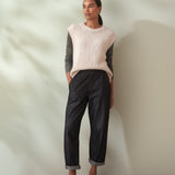 Leopard Round Neck Top