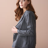Linen Check Jacket