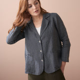 Linen Check Jacket