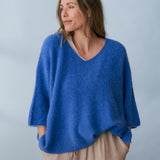 Oversized V-neck Jumper