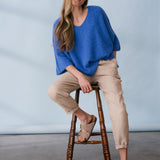 Oversized V-neck Jumper