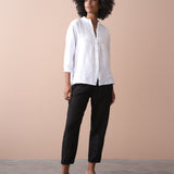 Linen Bib Shirt