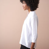 Linen Bib Shirt