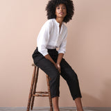 Linen Bib Shirt