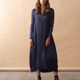 Satin Cocoon Dress