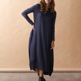 Satin Cocoon Dress