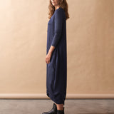 Satin Cocoon Dress
