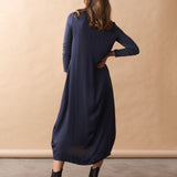 Satin Cocoon Dress