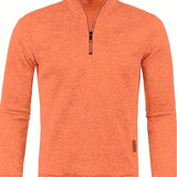 Dann | Zip-Up Pullover Sweatshirt