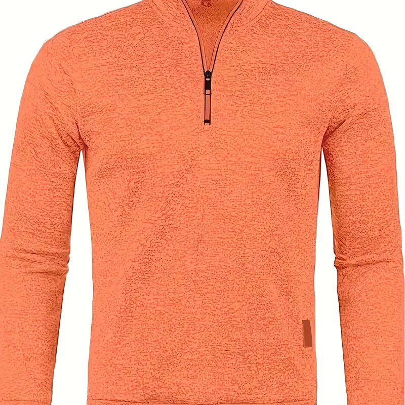Dann | Zip-Up Pullover Sweatshirt