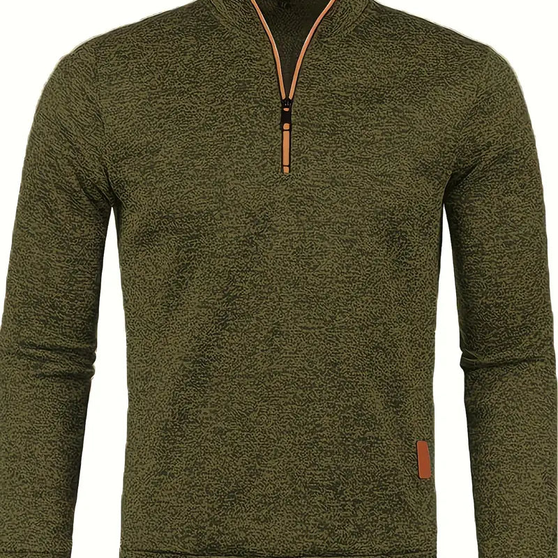 Dann | Zip-Up Pullover Sweatshirt